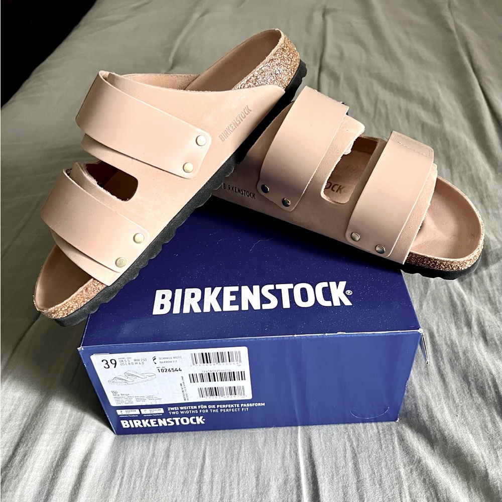 Birkenstock Uji Nubuck Leather sandals